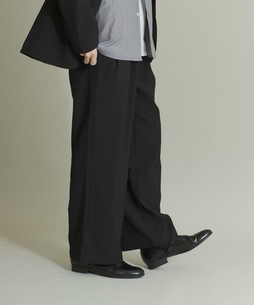 SENSE OF PLACE by URBAN RESEARCH / センスオブプレイス バイ アーバンリサーチ その他パンツ | コンフォートストレートスラックス | 詳細19