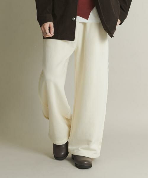 SENSE OF PLACE by URBAN RESEARCH / センスオブプレイス バイ アーバンリサーチ その他パンツ | スウェットタックワイドパンツ | 詳細1