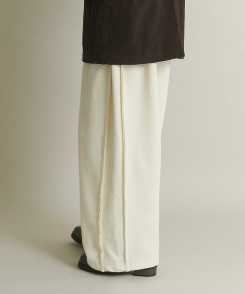 SENSE OF PLACE by URBAN RESEARCH / センスオブプレイス バイ アーバンリサーチ その他パンツ | スウェットタックワイドパンツ | 詳細3