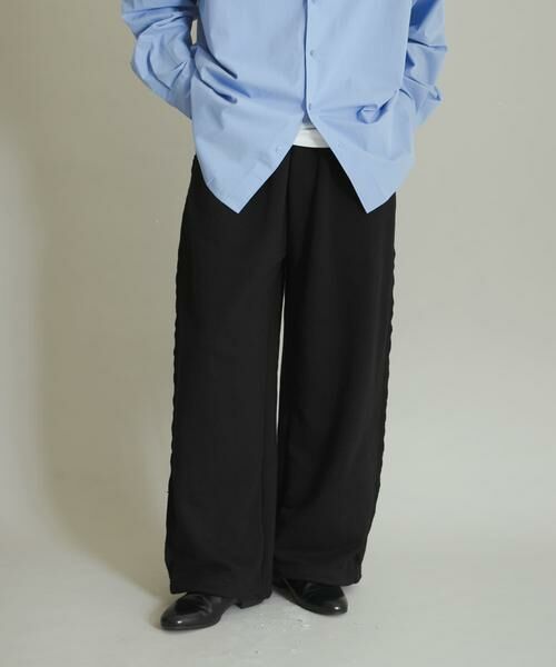 SENSE OF PLACE by URBAN RESEARCH / センスオブプレイス バイ アーバンリサーチ その他パンツ | スウェットタックワイドパンツ | 詳細17