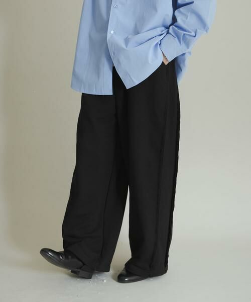 SENSE OF PLACE by URBAN RESEARCH / センスオブプレイス バイ アーバンリサーチ その他パンツ | スウェットタックワイドパンツ | 詳細18
