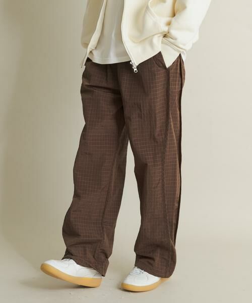 SENSE OF PLACE by URBAN RESEARCH / センスオブプレイス バイ アーバンリサーチ その他パンツ | リップストップナイロンワイドスラックス | 詳細2