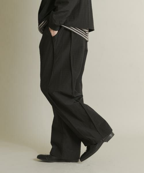 SENSE OF PLACE by URBAN RESEARCH / センスオブプレイス バイ アーバンリサーチ その他パンツ | リップストップナイロンワイドスラックス | 詳細13