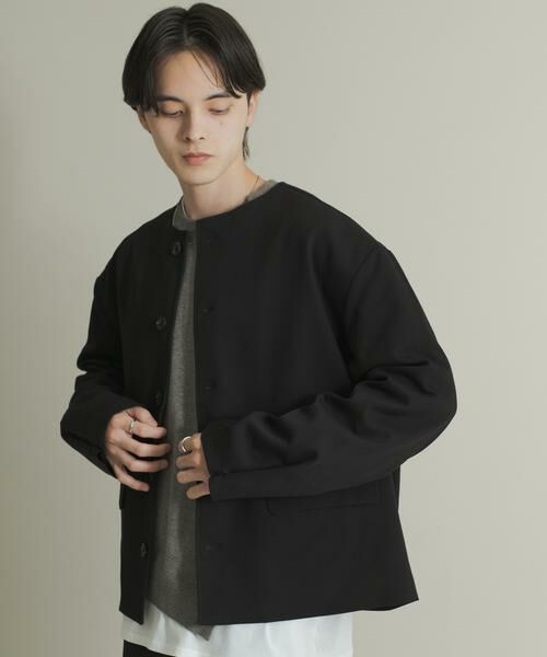 SENSE OF PLACE by URBAN RESEARCH / センスオブプレイス バイ アーバンリサーチ その他アウター | コンフォートクルーネックジャケット | 詳細2