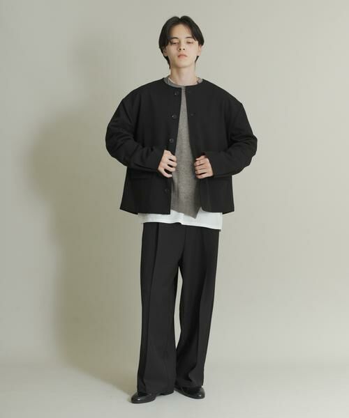 SENSE OF PLACE by URBAN RESEARCH / センスオブプレイス バイ アーバンリサーチ その他アウター | コンフォートクルーネックジャケット | 詳細6