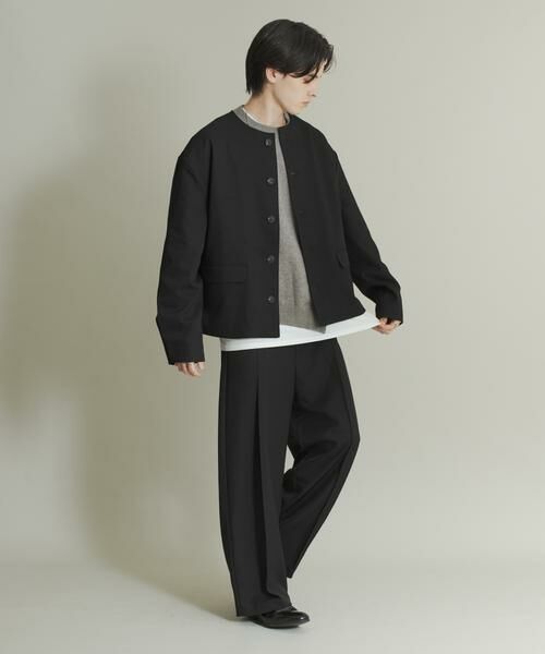 SENSE OF PLACE by URBAN RESEARCH / センスオブプレイス バイ アーバンリサーチ その他アウター | コンフォートクルーネックジャケット | 詳細7