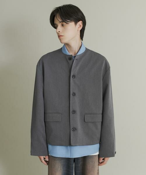 SENSE OF PLACE by URBAN RESEARCH / センスオブプレイス バイ アーバンリサーチ その他アウター | コンフォートクルーネックジャケット | 詳細19