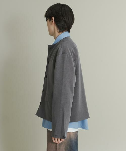 SENSE OF PLACE by URBAN RESEARCH / センスオブプレイス バイ アーバンリサーチ その他アウター | コンフォートクルーネックジャケット | 詳細20