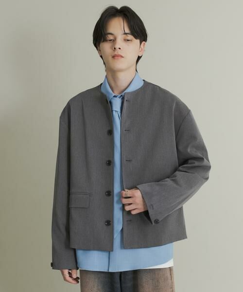 SENSE OF PLACE by URBAN RESEARCH / センスオブプレイス バイ アーバンリサーチ その他アウター | コンフォートクルーネックジャケット | 詳細12