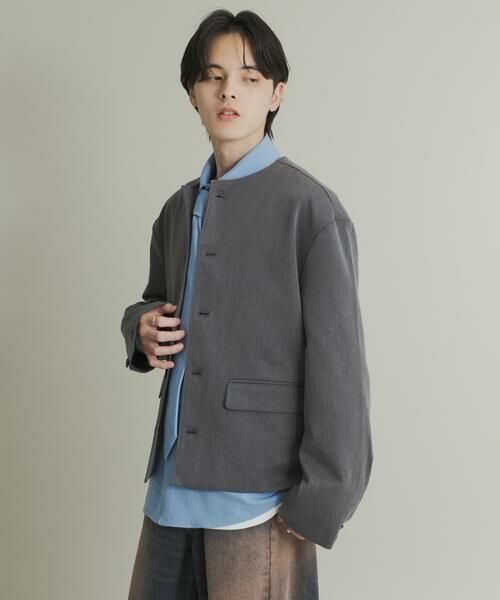 SENSE OF PLACE by URBAN RESEARCH / センスオブプレイス バイ アーバンリサーチ その他アウター | コンフォートクルーネックジャケット | 詳細13