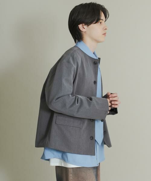 SENSE OF PLACE by URBAN RESEARCH / センスオブプレイス バイ アーバンリサーチ その他アウター | コンフォートクルーネックジャケット | 詳細15