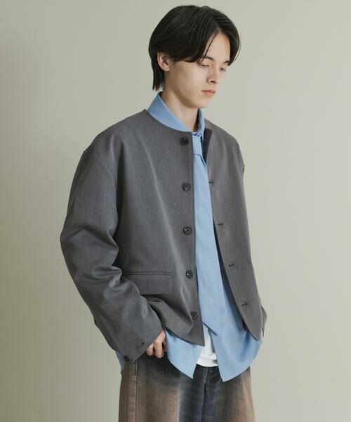 SENSE OF PLACE by URBAN RESEARCH / センスオブプレイス バイ アーバンリサーチ その他アウター | コンフォートクルーネックジャケット | 詳細16