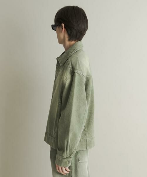 SENSE OF PLACE by URBAN RESEARCH / センスオブプレイス バイ アーバンリサーチ Gジャン・デニムジャケット | ツイストデニムブルゾン | 詳細10