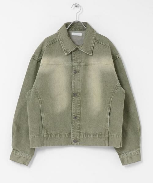 SENSE OF PLACE by URBAN RESEARCH / センスオブプレイス バイ アーバンリサーチ Gジャン・デニムジャケット | ツイストデニムブルゾン | 詳細12