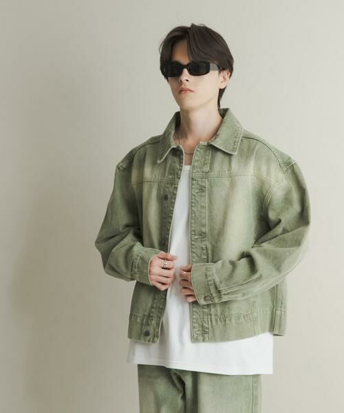 SENSE OF PLACE by URBAN RESEARCH / センスオブプレイス バイ アーバンリサーチ Gジャン・デニムジャケット | ツイストデニムブルゾン | 詳細2