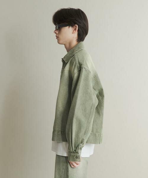 SENSE OF PLACE by URBAN RESEARCH / センスオブプレイス バイ アーバンリサーチ Gジャン・デニムジャケット | ツイストデニムブルゾン | 詳細3