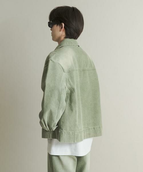 SENSE OF PLACE by URBAN RESEARCH / センスオブプレイス バイ アーバンリサーチ Gジャン・デニムジャケット | ツイストデニムブルゾン | 詳細4