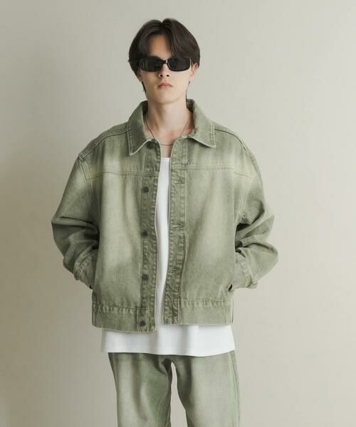 SENSE OF PLACE by URBAN RESEARCH / センスオブプレイス バイ アーバンリサーチ Gジャン・デニムジャケット | ツイストデニムブルゾン | 詳細5