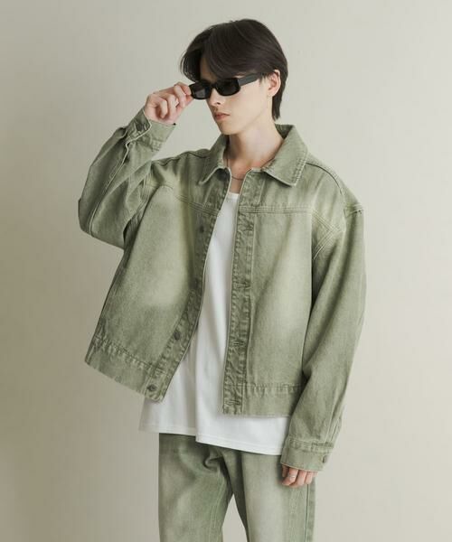 SENSE OF PLACE by URBAN RESEARCH / センスオブプレイス バイ アーバンリサーチ Gジャン・デニムジャケット | ツイストデニムブルゾン | 詳細6
