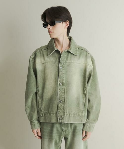 SENSE OF PLACE by URBAN RESEARCH / センスオブプレイス バイ アーバンリサーチ Gジャン・デニムジャケット | ツイストデニムブルゾン | 詳細9