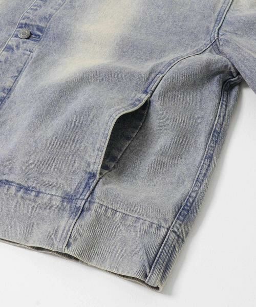SENSE OF PLACE by URBAN RESEARCH / センスオブプレイス バイ アーバンリサーチ Gジャン・デニムジャケット | ツイストデニムブルゾン | 詳細23