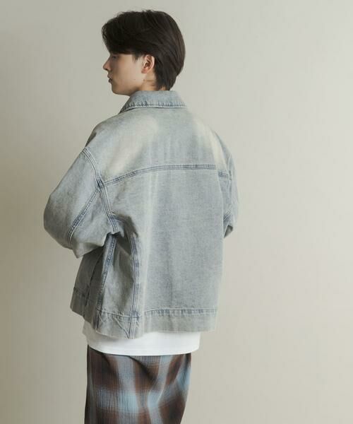 SENSE OF PLACE by URBAN RESEARCH / センスオブプレイス バイ アーバンリサーチ Gジャン・デニムジャケット | ツイストデニムブルゾン | 詳細16