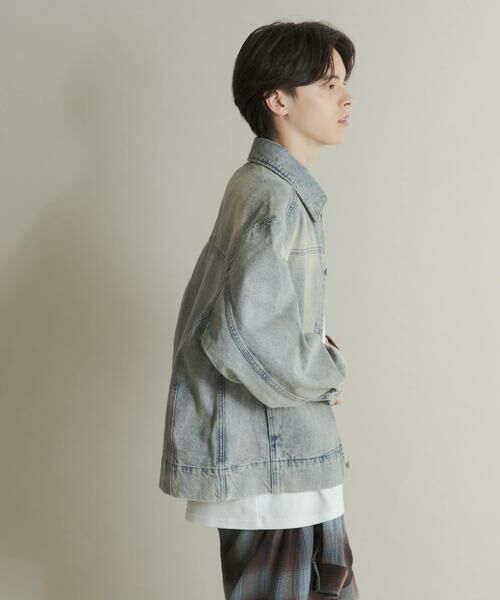 SENSE OF PLACE by URBAN RESEARCH / センスオブプレイス バイ アーバンリサーチ Gジャン・デニムジャケット | ツイストデニムブルゾン | 詳細17