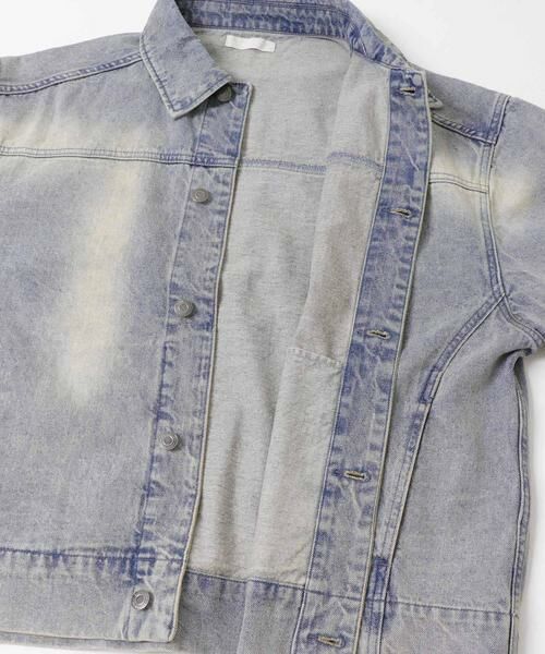 SENSE OF PLACE by URBAN RESEARCH / センスオブプレイス バイ アーバンリサーチ Gジャン・デニムジャケット | ツイストデニムブルゾン | 詳細22