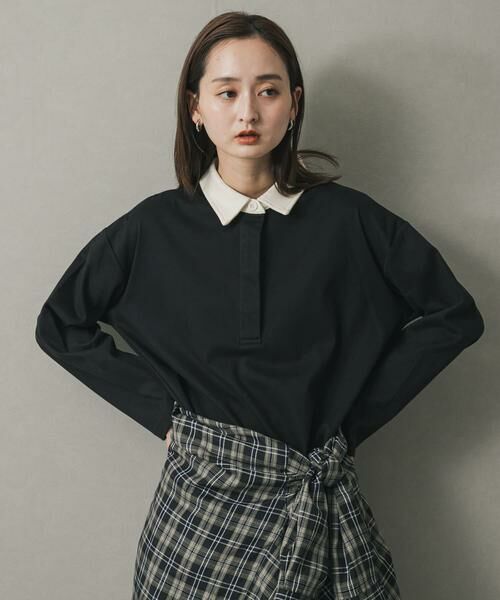 SENSE OF PLACE by URBAN RESEARCH / センスオブプレイス バイ アーバンリサーチ ポロシャツ | ポロシャツルーズカットトップ | 詳細1