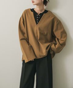 SENSE OF PLACE by URBAN RESEARCH / センスオブプレイス バイ アーバンリサーチ その他トップス | スキッパールーズトップ