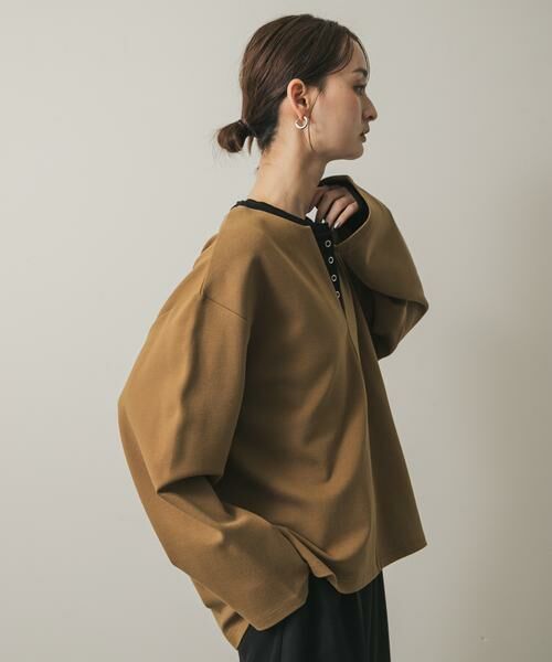 SENSE OF PLACE by URBAN RESEARCH / センスオブプレイス バイ アーバンリサーチ その他トップス | スキッパールーズトップ | 詳細2