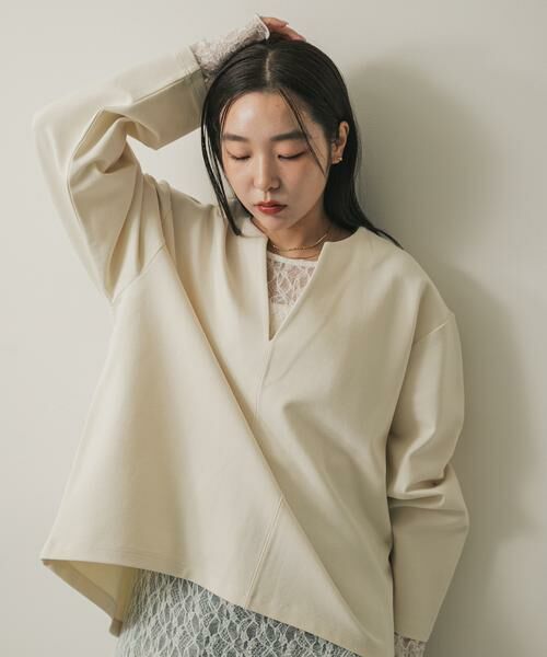 SENSE OF PLACE by URBAN RESEARCH / センスオブプレイス バイ アーバンリサーチ その他トップス | スキッパールーズトップ | 詳細15