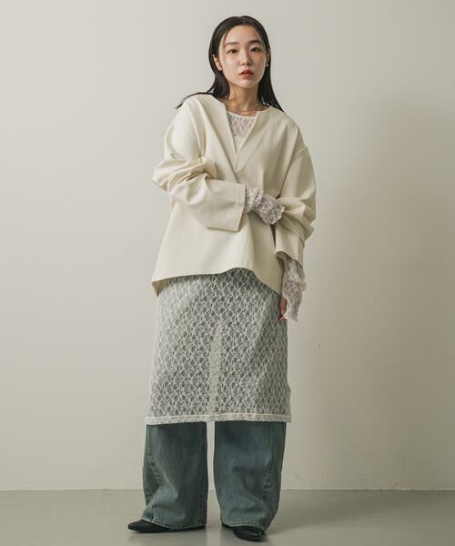 SENSE OF PLACE by URBAN RESEARCH / センスオブプレイス バイ アーバンリサーチ その他トップス | スキッパールーズトップ | 詳細17