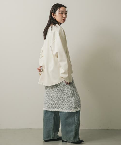 SENSE OF PLACE by URBAN RESEARCH / センスオブプレイス バイ アーバンリサーチ その他トップス | スキッパールーズトップ | 詳細18