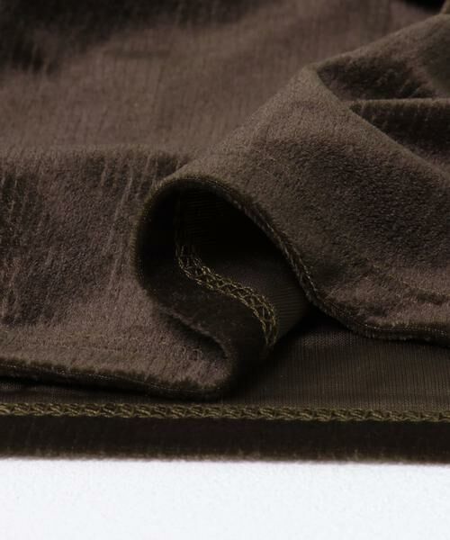 SENSE OF PLACE by URBAN RESEARCH / センスオブプレイス バイ アーバンリサーチ Tシャツ | ギャザースリーブベロアTシャツ | 詳細9