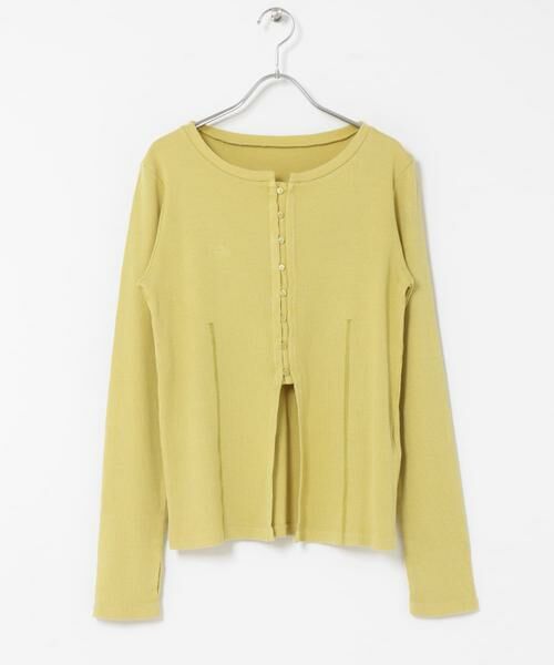 SENSE OF PLACE by URBAN RESEARCH / センスオブプレイス バイ アーバンリサーチ Tシャツ | フロントボタンリブトップ | 詳細6