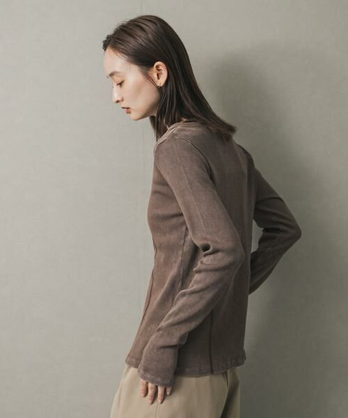 SENSE OF PLACE by URBAN RESEARCH / センスオブプレイス バイ アーバンリサーチ Tシャツ | フロントボタンリブトップ | 詳細13