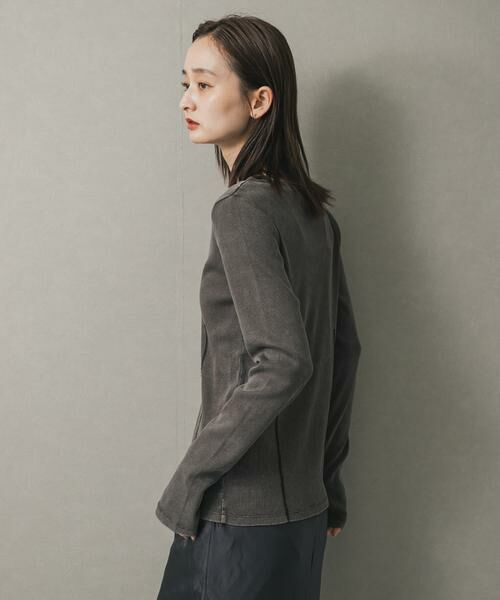 SENSE OF PLACE by URBAN RESEARCH / センスオブプレイス バイ アーバンリサーチ Tシャツ | フロントボタンリブトップ | 詳細19