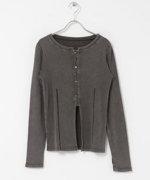 SENSE OF PLACE by URBAN RESEARCH / センスオブプレイス バイ アーバンリサーチ Tシャツ | フロントボタンリブトップ | 詳細23