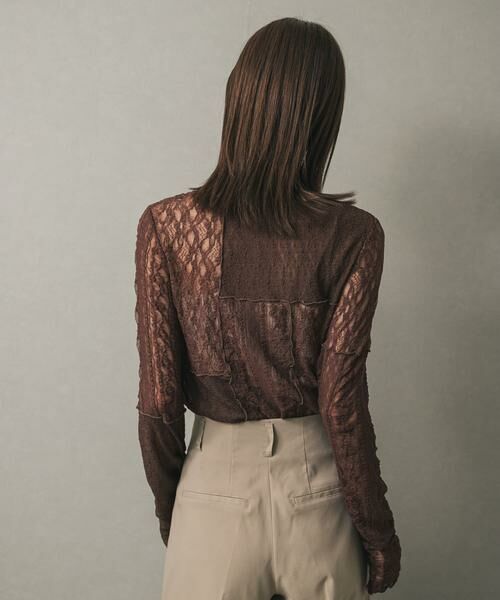 SENSE OF PLACE by URBAN RESEARCH / センスオブプレイス バイ アーバンリサーチ Tシャツ | パッチワークレーストップ | 詳細2