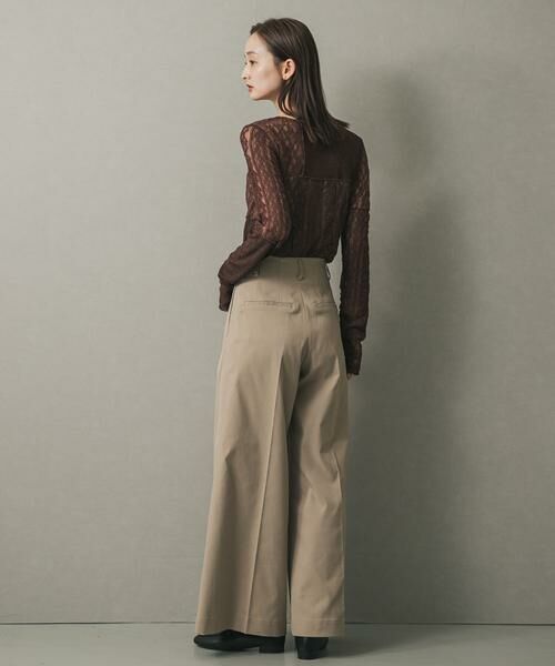 SENSE OF PLACE by URBAN RESEARCH / センスオブプレイス バイ アーバンリサーチ Tシャツ | パッチワークレーストップ | 詳細5