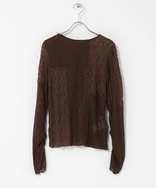 SENSE OF PLACE by URBAN RESEARCH / センスオブプレイス バイ アーバンリサーチ Tシャツ | パッチワークレーストップ | 詳細6