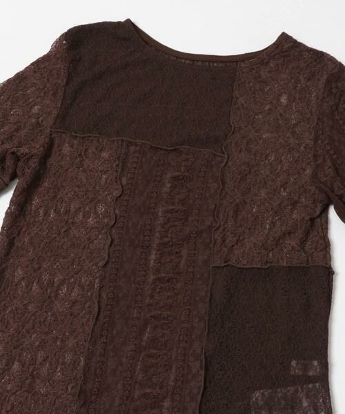 SENSE OF PLACE by URBAN RESEARCH / センスオブプレイス バイ アーバンリサーチ Tシャツ | パッチワークレーストップ | 詳細7