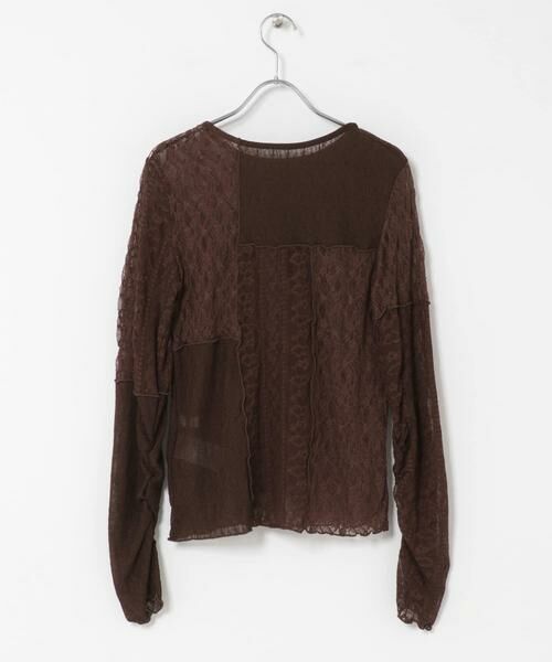 SENSE OF PLACE by URBAN RESEARCH / センスオブプレイス バイ アーバンリサーチ Tシャツ | パッチワークレーストップ | 詳細8