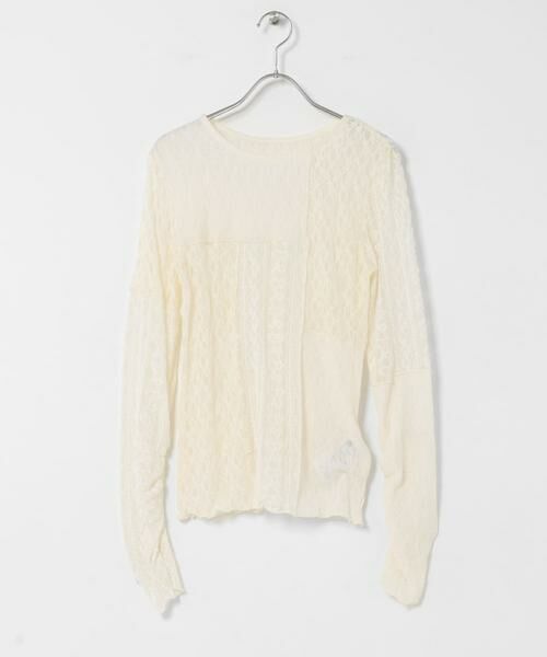 SENSE OF PLACE by URBAN RESEARCH / センスオブプレイス バイ アーバンリサーチ Tシャツ | パッチワークレーストップ | 詳細16