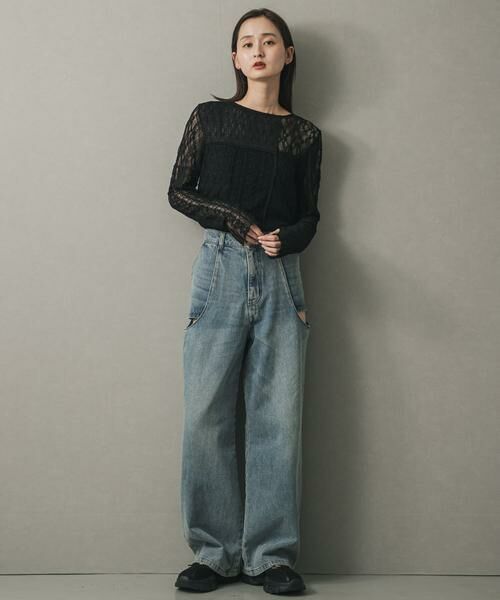 SENSE OF PLACE by URBAN RESEARCH / センスオブプレイス バイ アーバンリサーチ Tシャツ | パッチワークレーストップ | 詳細21