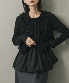 SENSE OF PLACE by URBAN RESEARCH / センスオブプレイス バイ アーバンリサーチ Tシャツ | フリルバルーンコンパクトトップ