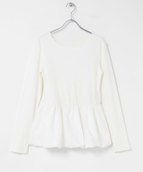 SENSE OF PLACE by URBAN RESEARCH / センスオブプレイス バイ アーバンリサーチ Tシャツ | フリルバルーンコンパクトトップ | 詳細6