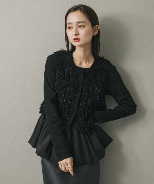 SENSE OF PLACE by URBAN RESEARCH / センスオブプレイス バイ アーバンリサーチ Tシャツ | フリルバルーンコンパクトトップ | 詳細8