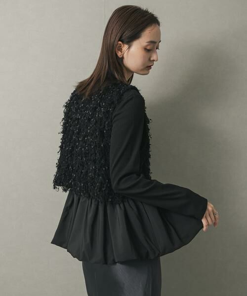 SENSE OF PLACE by URBAN RESEARCH / センスオブプレイス バイ アーバンリサーチ Tシャツ | フリルバルーンコンパクトトップ | 詳細11